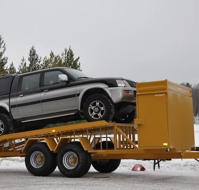 biltransportvagn med skåp 10 ton dalums mekaniska