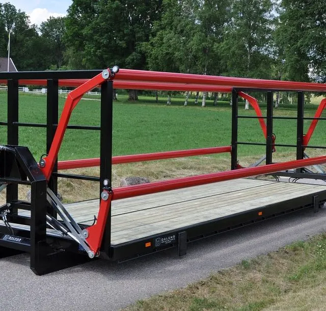 Växlarflak med lastsäkring dalums mekaniska