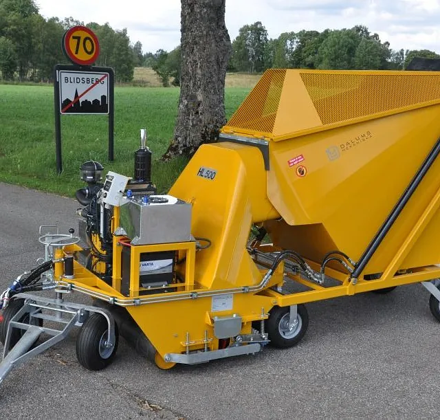 parkstädningsmaskin hl500 med container dalums mekaniska