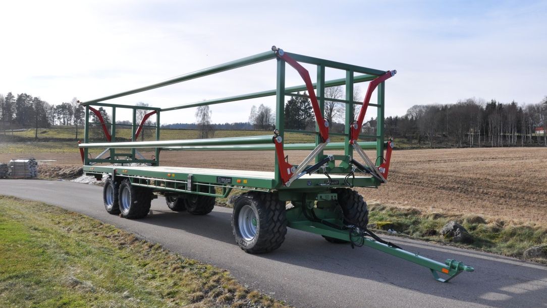 Storbalsvagn med lastsäkring