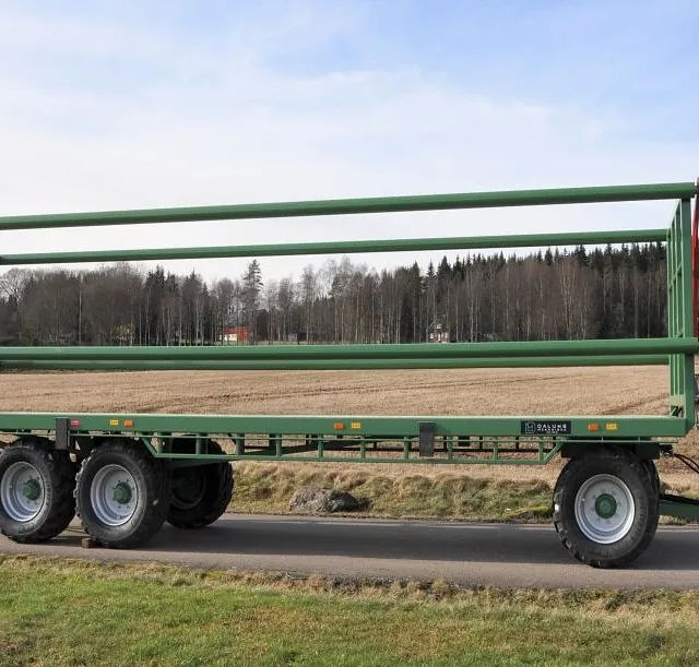 storbalsvagn med lastsäkring dras av en traktor dalums mekaniska